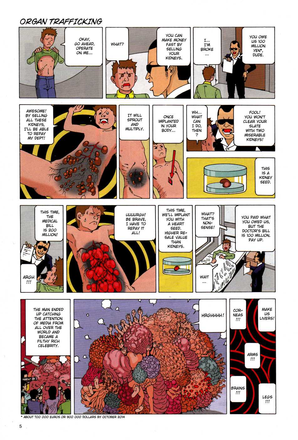 Toukou Tochuu no Deaigashira no Guuzen Kiss wa Ariuru? Jikken Chapter 4 page 1 - Chapter 4: Organ Trafficking
