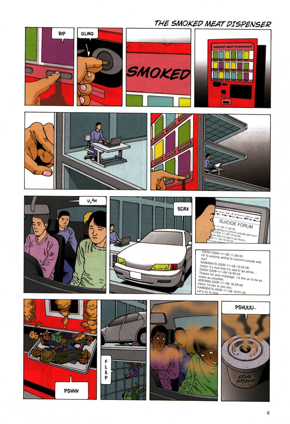 Toukou Tochuu no Deaigashira no Guuzen Kiss wa Ariuru? Jikken Chapter 5 page 1 - Chapter 5: The Smoked Meat Dispenser