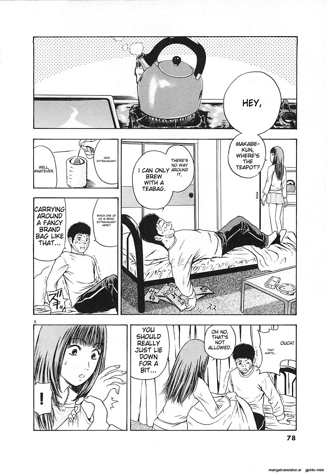 Toukyou Eighties Chapter 3 page 8 - Chapter 3