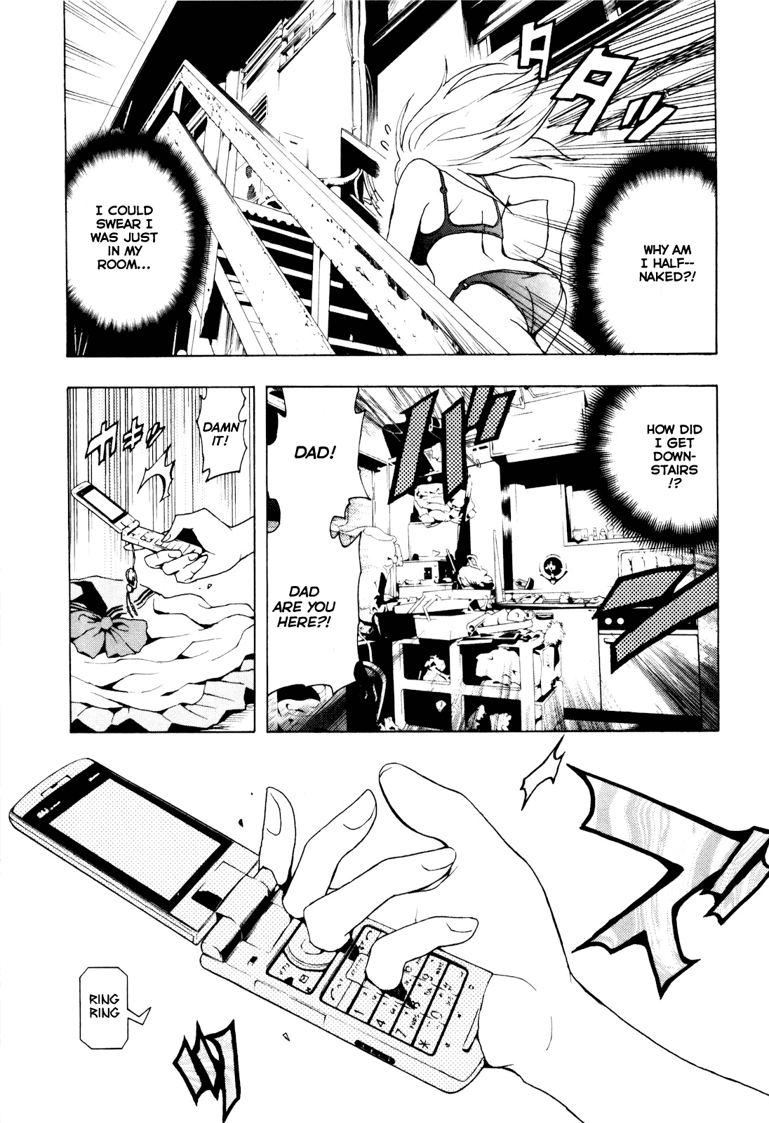 Toukyou ESP Chapter 1 page 11 - Chapter 1: The Girl Who Falls Through Floors