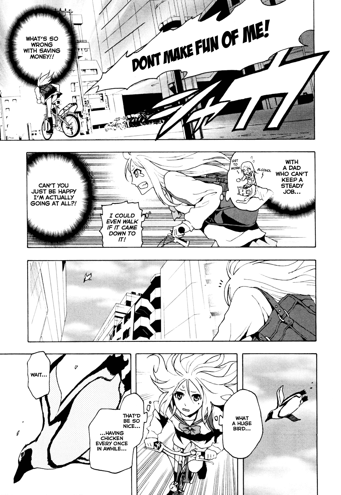 Toukyou ESP Chapter 1 page 15 - Chapter 1: The Girl Who Falls Through Floors