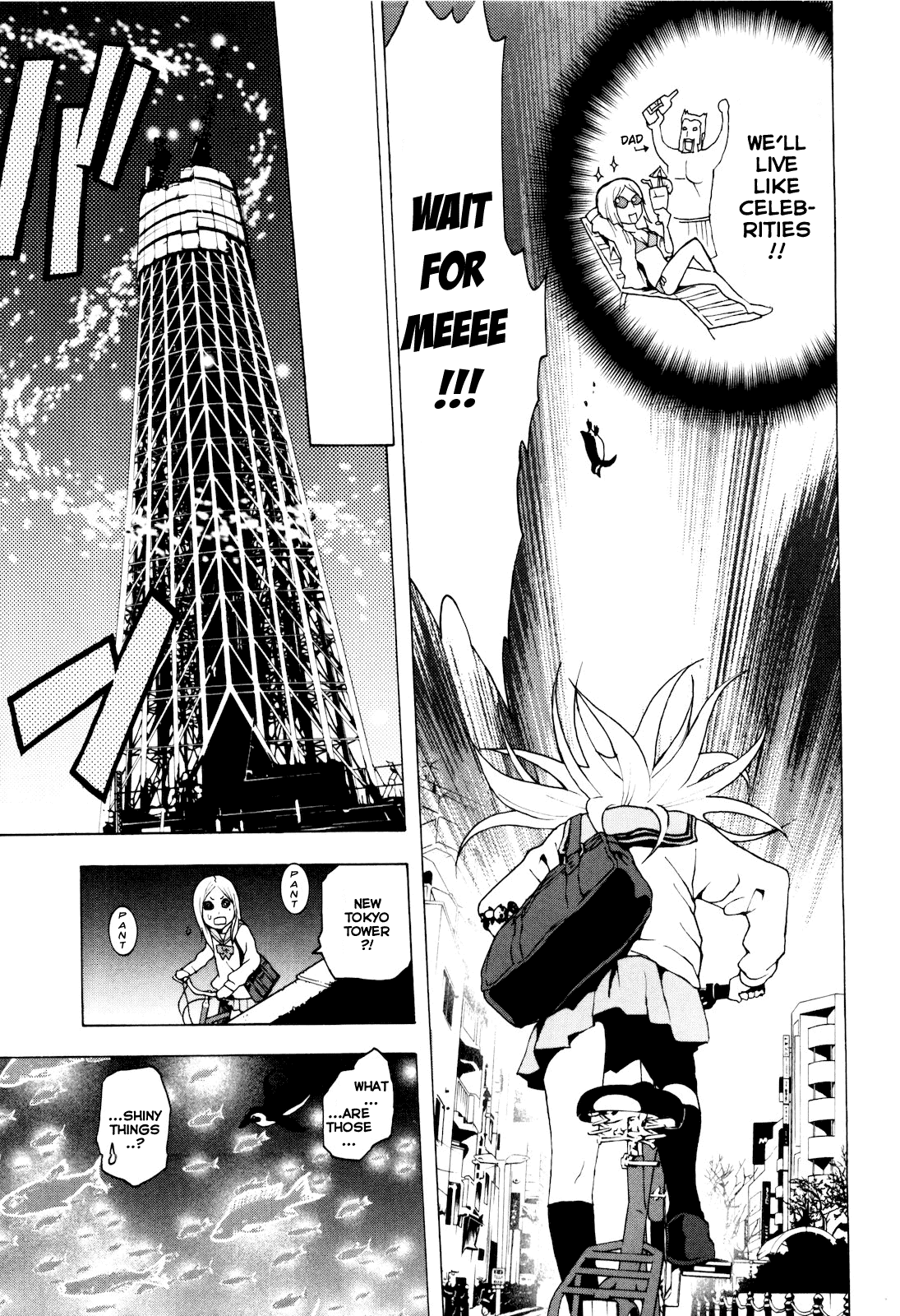 Toukyou ESP Chapter 1 page 17 - Chapter 1: The Girl Who Falls Through Floors