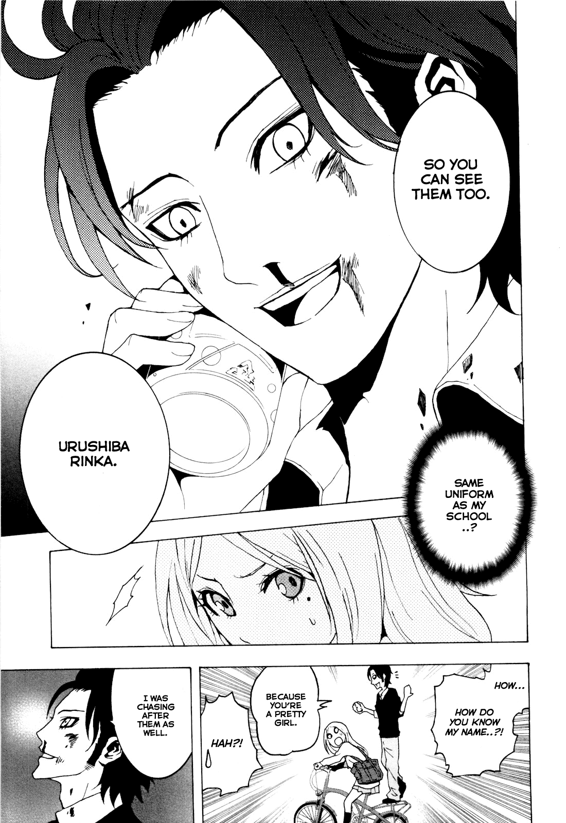 Toukyou ESP Chapter 1 page 19 - Chapter 1: The Girl Who Falls Through Floors