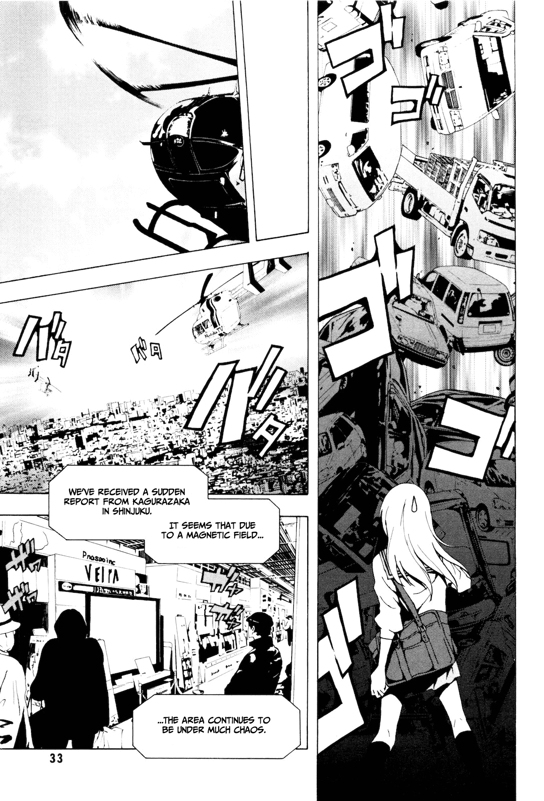 Toukyou ESP Chapter 1 page 33 - Chapter 1: The Girl Who Falls Through Floors