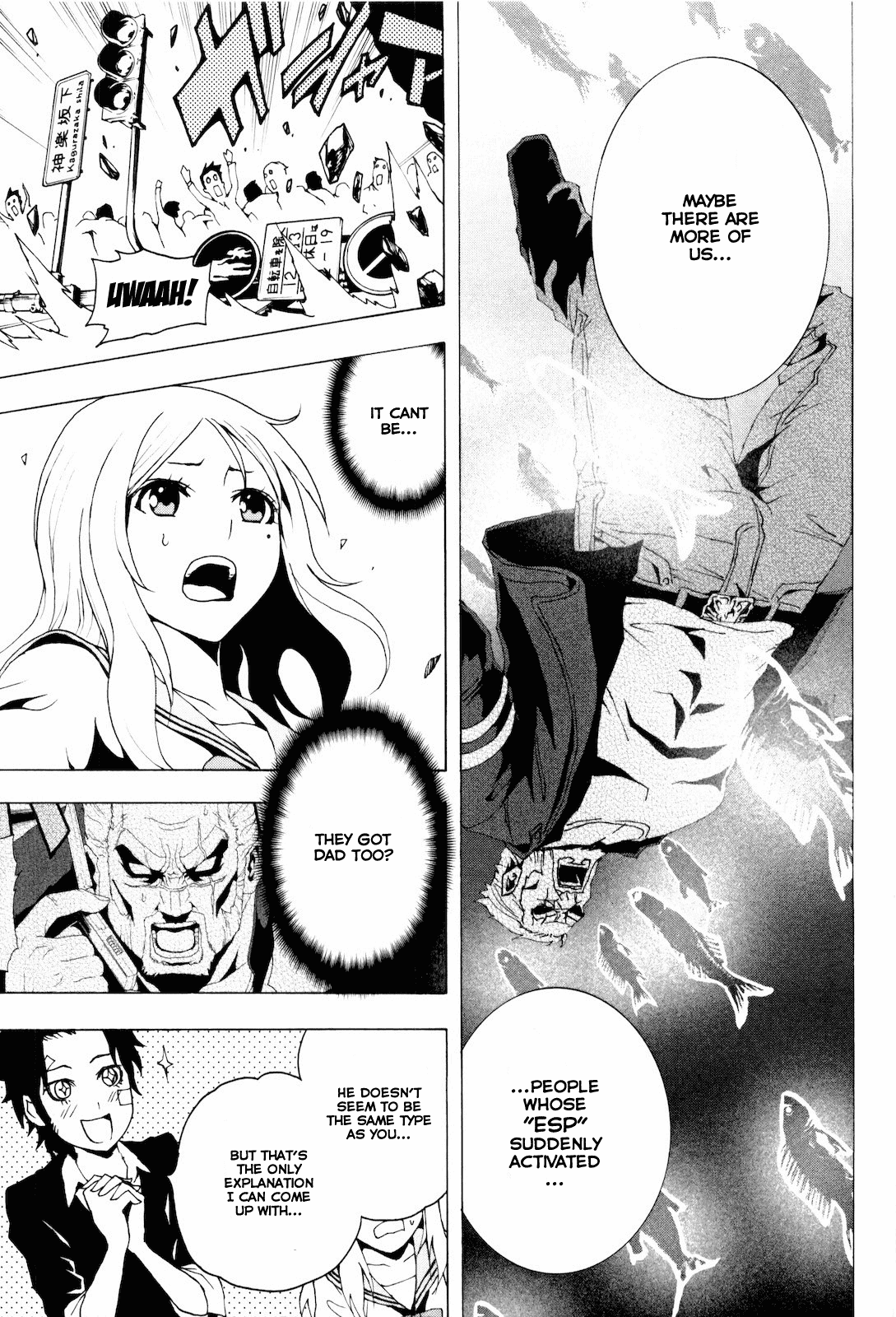 Toukyou ESP Chapter 1 page 35 - Chapter 1: The Girl Who Falls Through Floors
