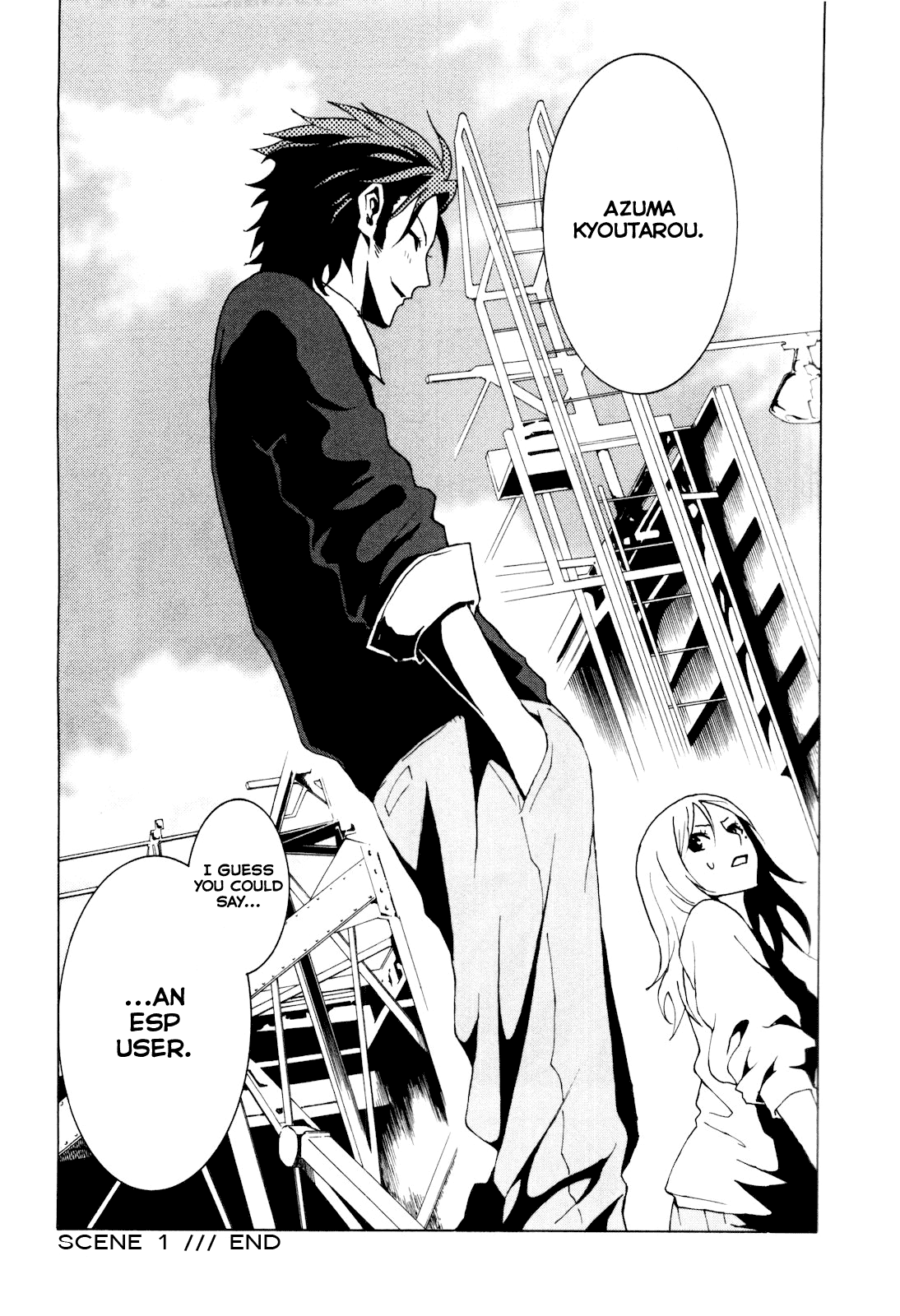 Toukyou ESP Chapter 1 page 56 - Chapter 1: The Girl Who Falls Through Floors