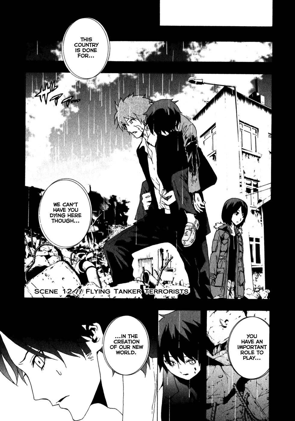 Toukyou ESP Chapter 12 page 1 - Chapter 12: Flying Tanker Terrorists