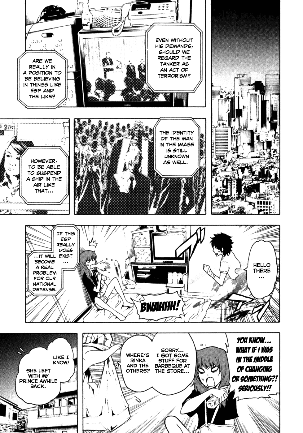 Toukyou ESP Chapter 13 page 22 - Chapter 13: Pandarion Arrives