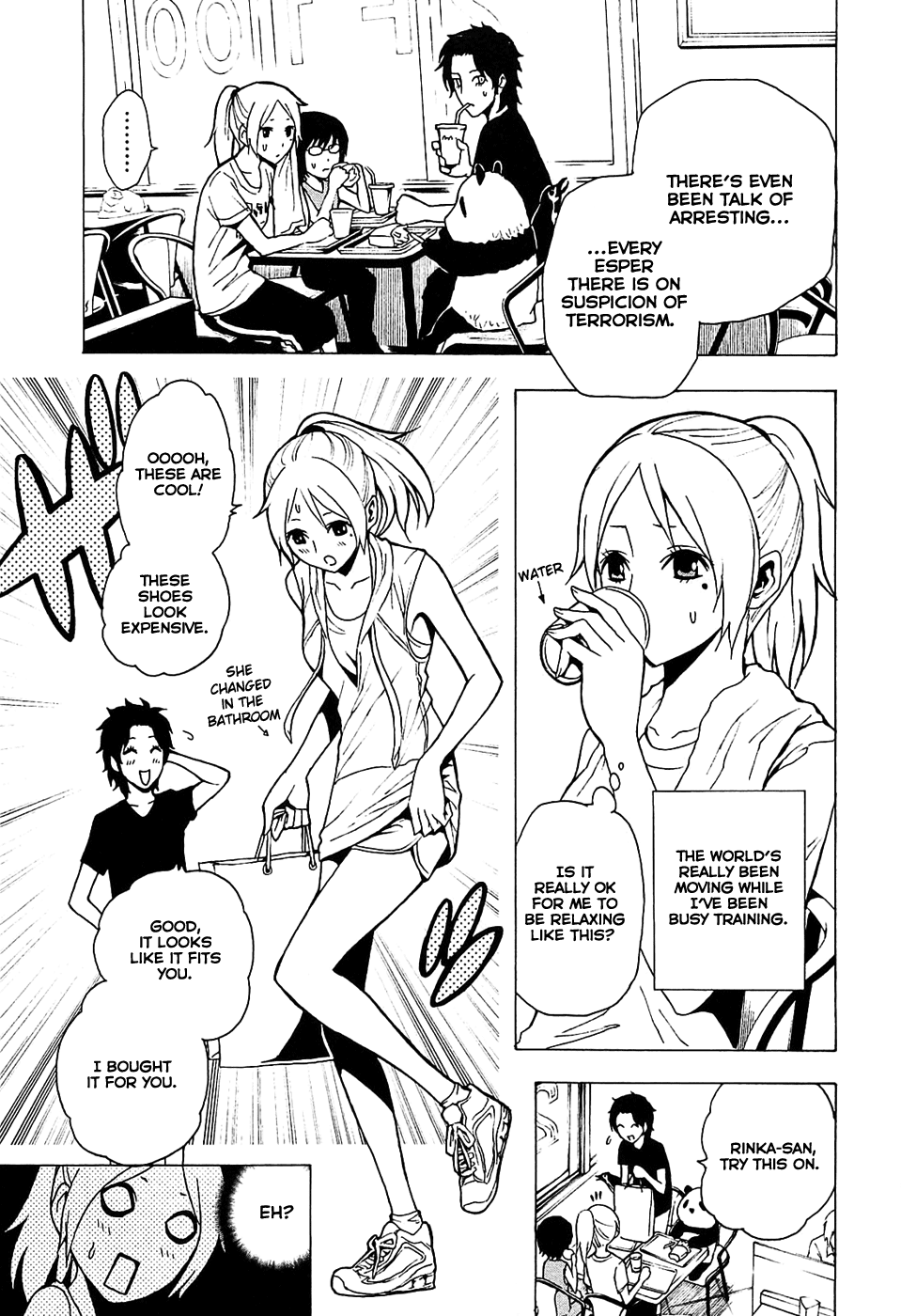 Toukyou ESP Chapter 14 page 13 - Chapter 14: The Melancholy of Black Fist