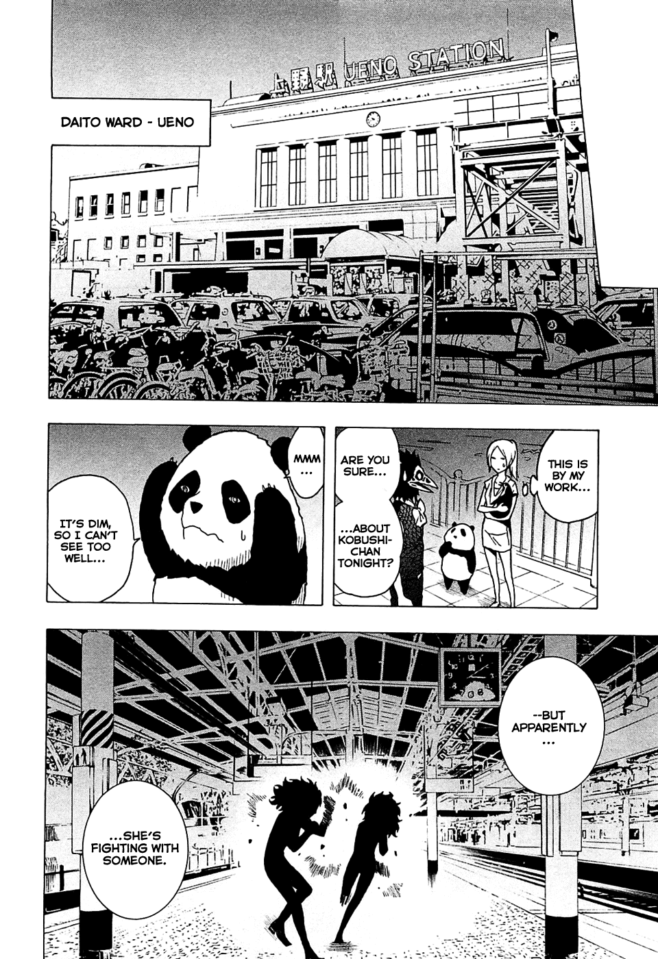 Toukyou ESP Chapter 14 page 22 - Chapter 14: The Melancholy of Black Fist