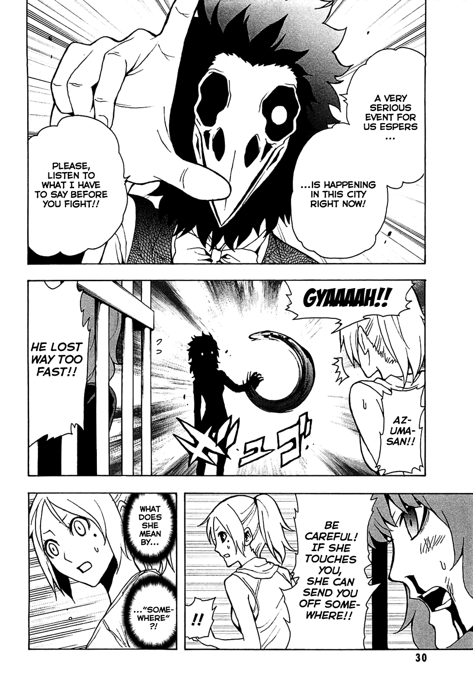 Toukyou ESP Chapter 14 page 34 - Chapter 14: The Melancholy of Black Fist