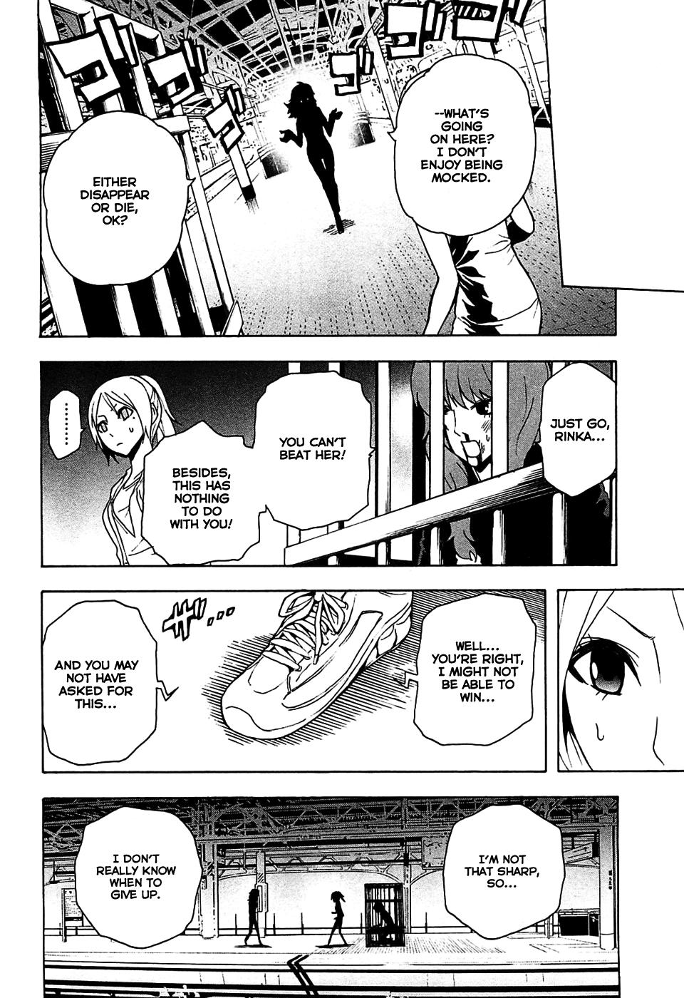 Toukyou ESP Chapter 14 page 36 - Chapter 14: The Melancholy of Black Fist