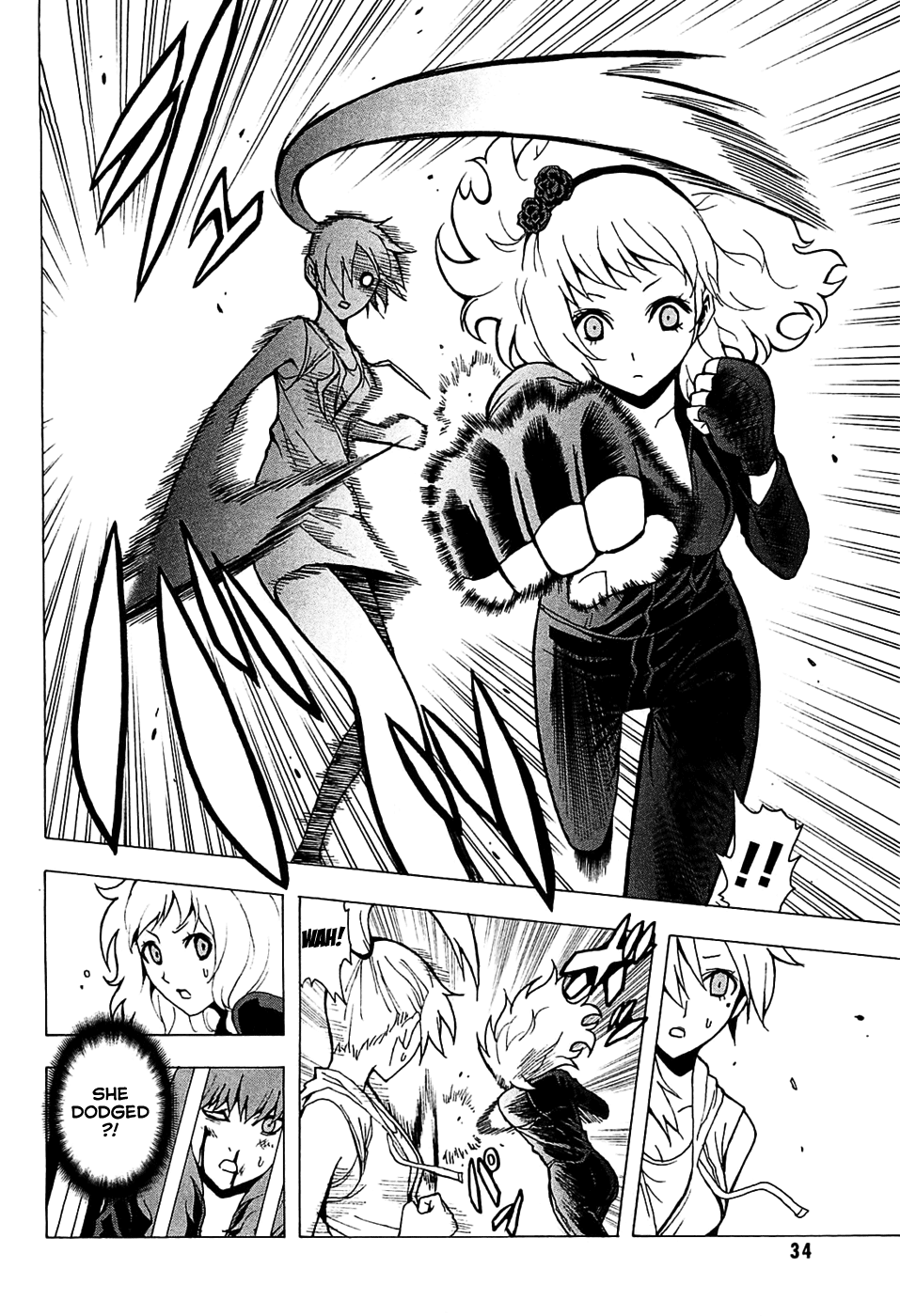 Toukyou ESP Chapter 14 page 38 - Chapter 14: The Melancholy of Black Fist