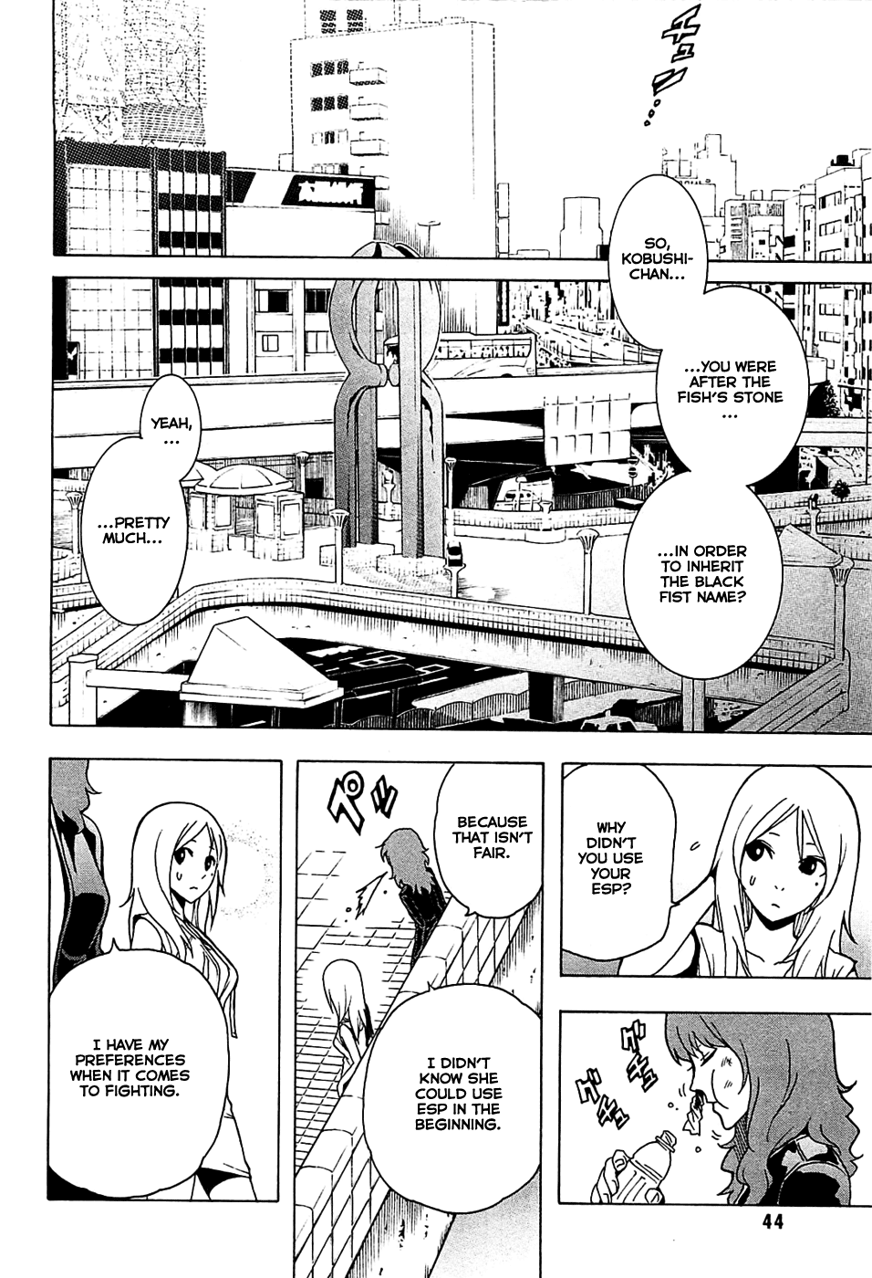 Toukyou ESP Chapter 14 page 47 - Chapter 14: The Melancholy of Black Fist