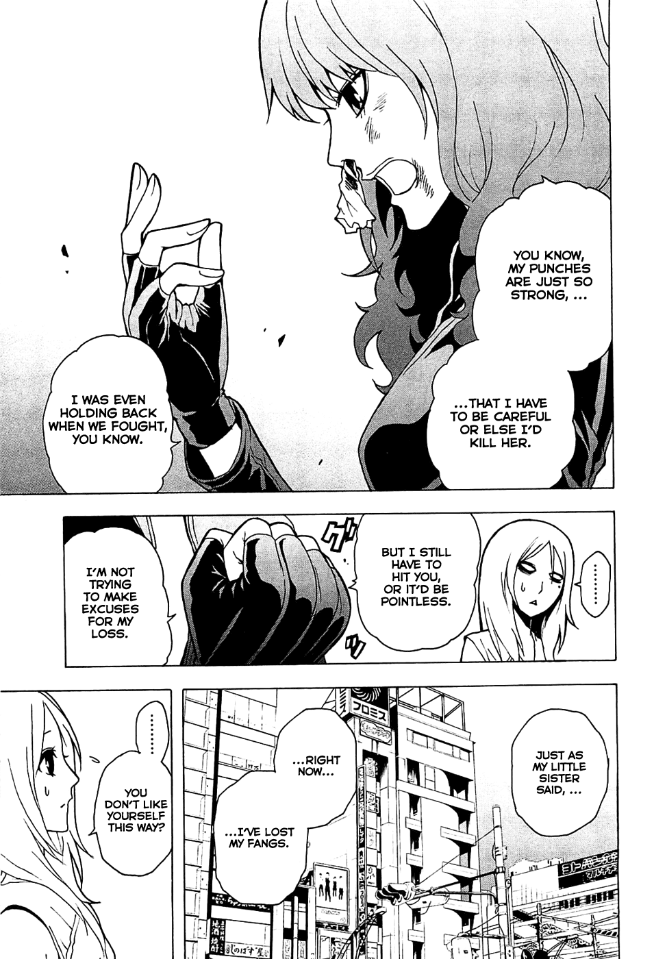 Toukyou ESP Chapter 14 page 48 - Chapter 14: The Melancholy of Black Fist