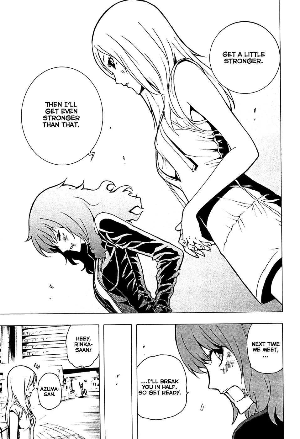 Toukyou ESP Chapter 14 page 50 - Chapter 14: The Melancholy of Black Fist