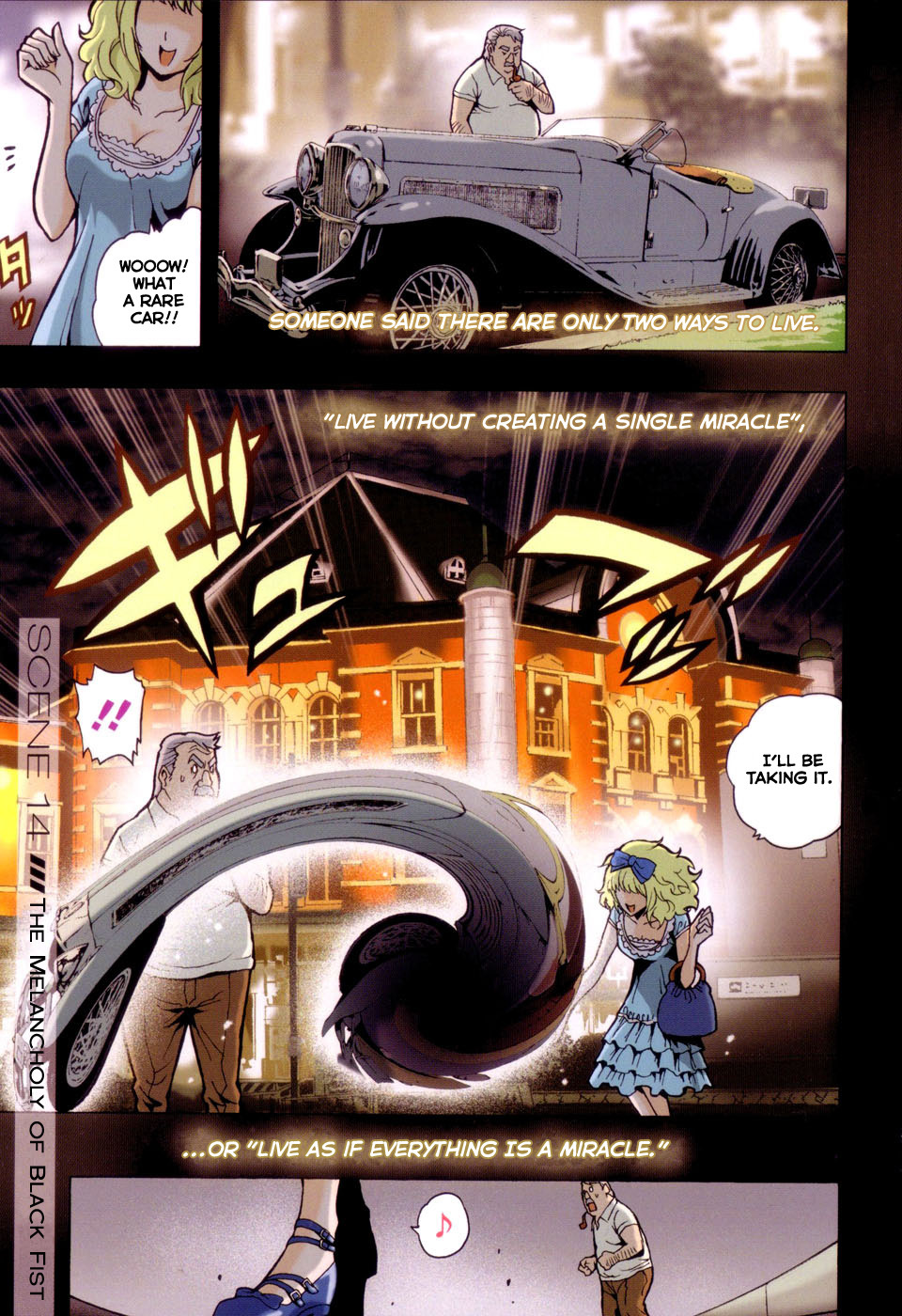 Toukyou ESP Chapter 14 page 6 - Chapter 14: The Melancholy of Black Fist