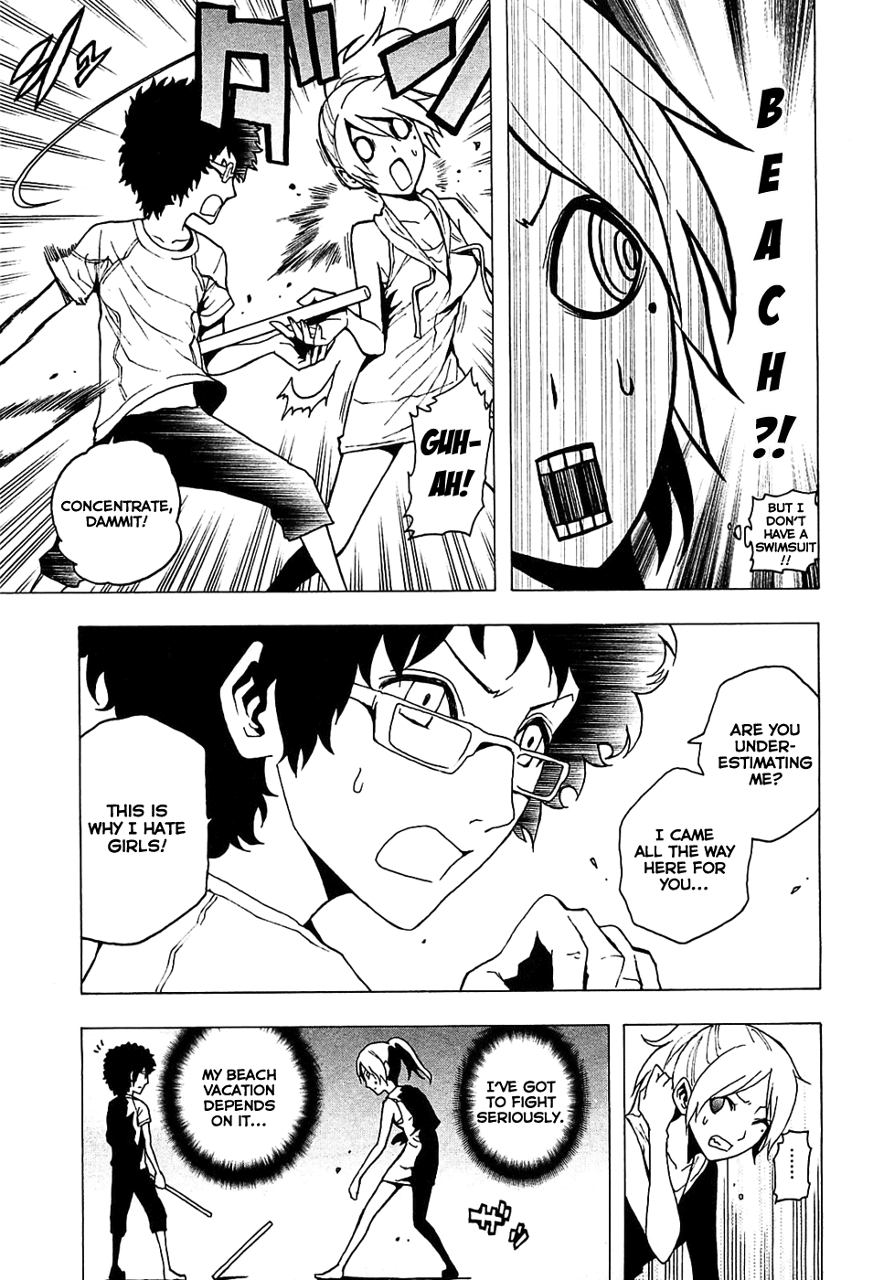 Toukyou ESP Chapter 15 page 14 - Chapter 15: Special Training: The Way of the Dragon