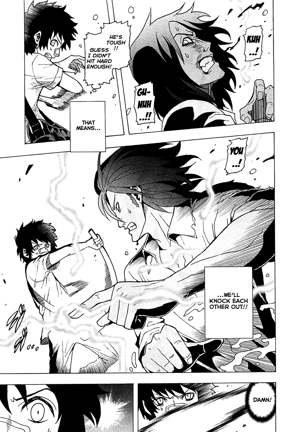 Toukyou ESP Chapter 16 page 38 - Chapter 16: Two-Second Limit Precognition