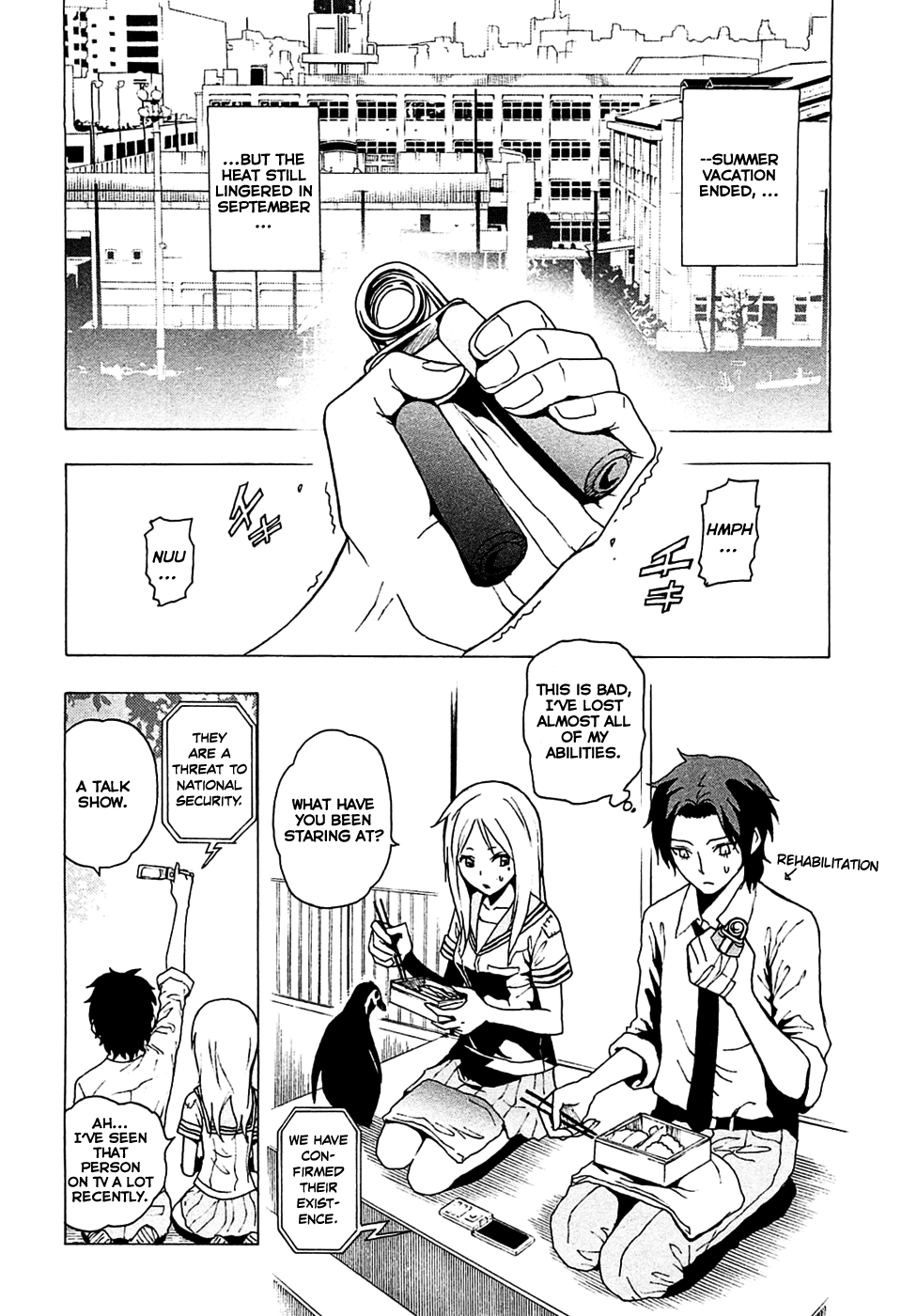 Toukyou ESP Chapter 16 page 4 - Chapter 16: Two-Second Limit Precognition