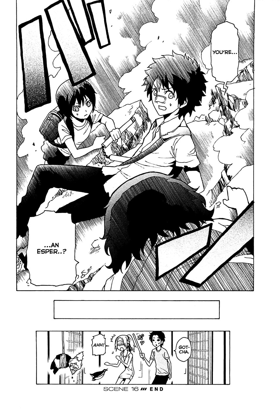 Toukyou ESP Chapter 16 page 42 - Chapter 16: Two-Second Limit Precognition