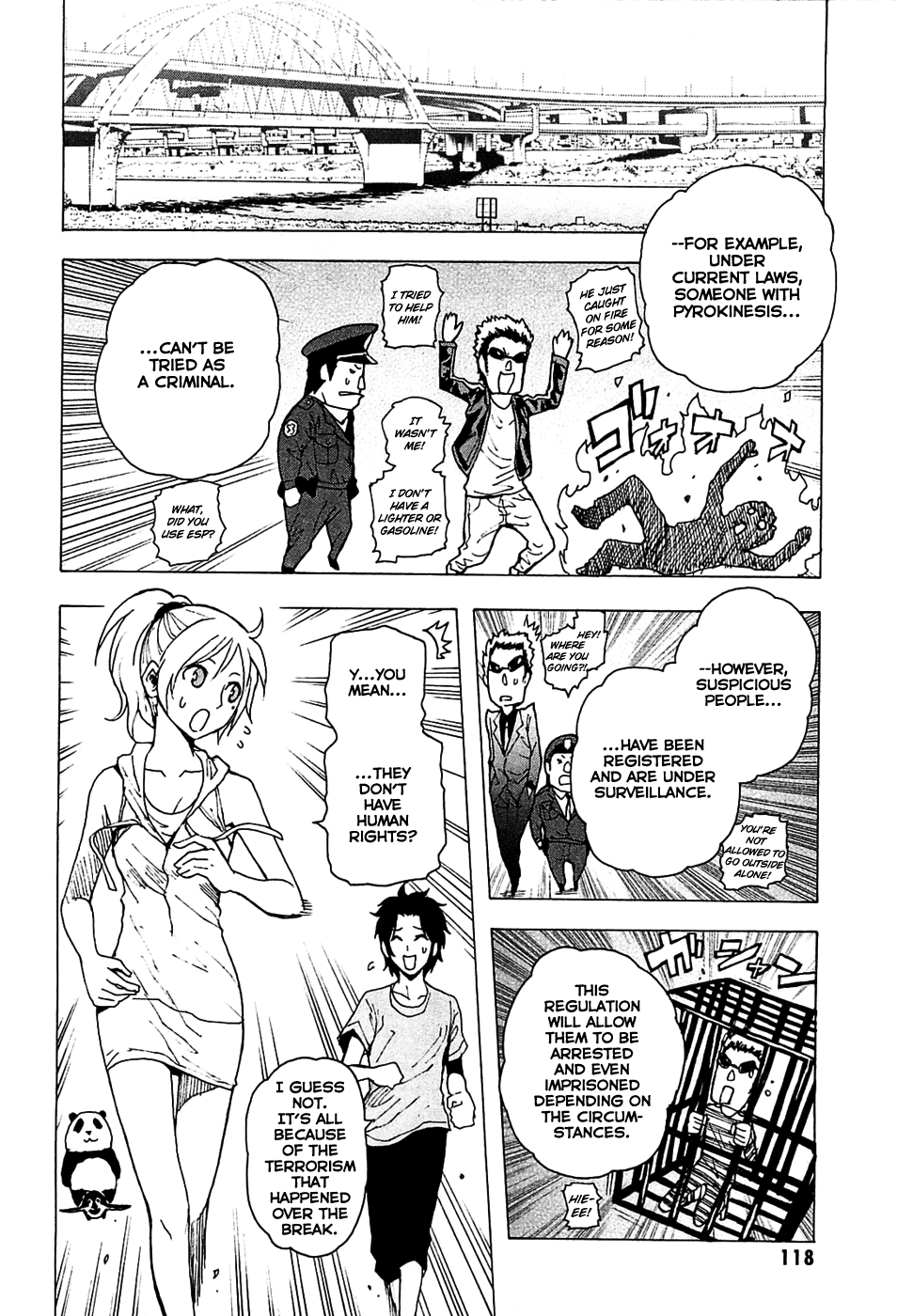 Toukyou ESP Chapter 16 page 6 - Chapter 16: Two-Second Limit Precognition