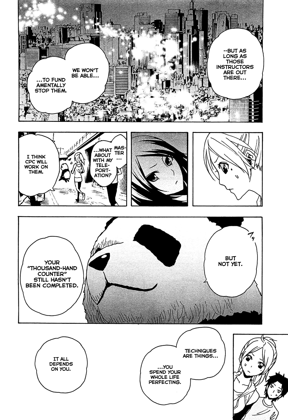 Toukyou ESP Chapter 16 page 8 - Chapter 16: Two-Second Limit Precognition