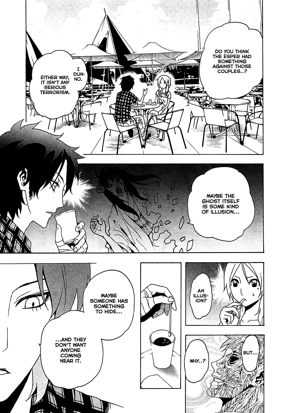 Toukyou ESP Chapter 17 page 12 - Chapter 17: Romantic Ghost Killer