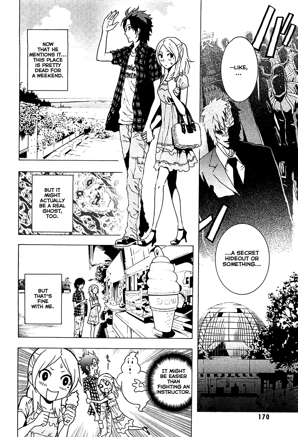 Toukyou ESP Chapter 17 page 13 - Chapter 17: Romantic Ghost Killer