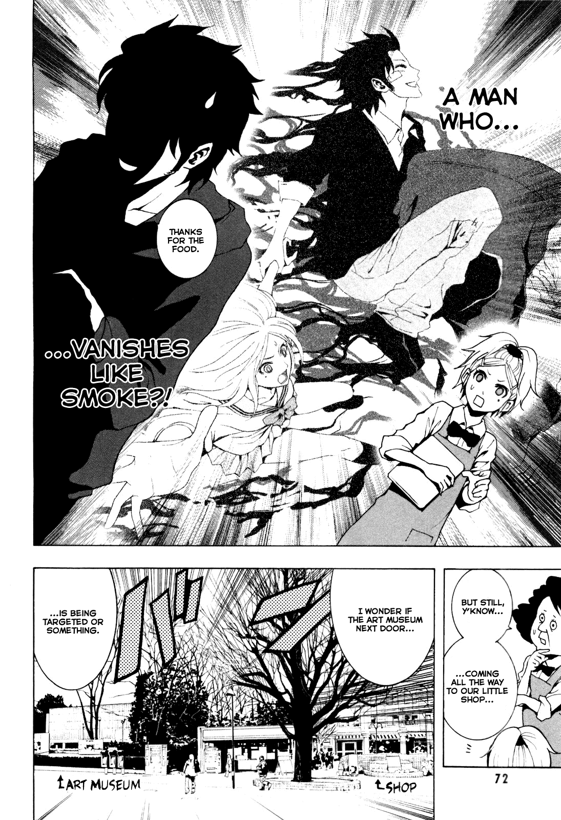Toukyou ESP Chapter 2 page 13 - Chapter 2: The Mysterious Crow Head
