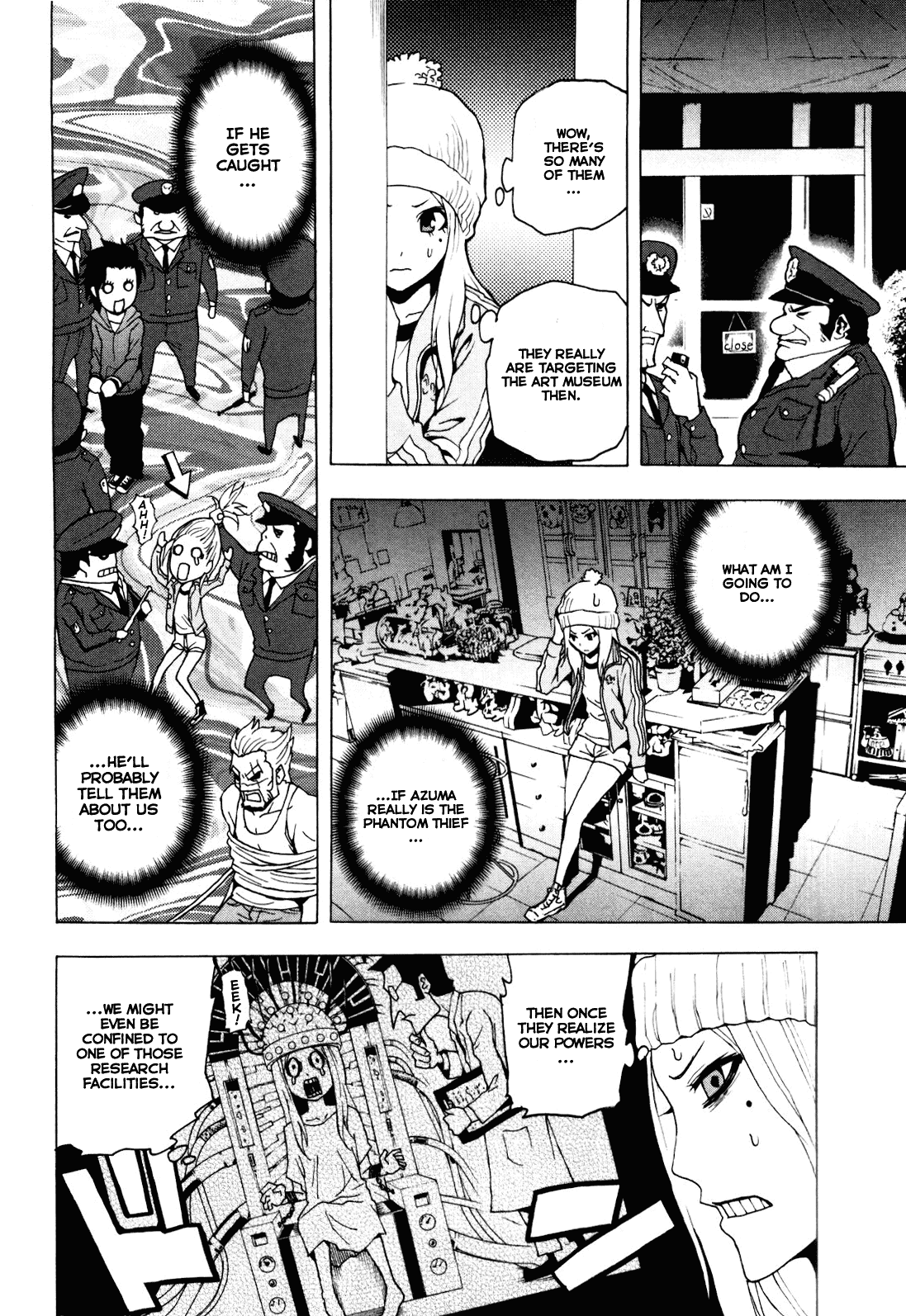 Toukyou ESP Chapter 2 page 15 - Chapter 2: The Mysterious Crow Head
