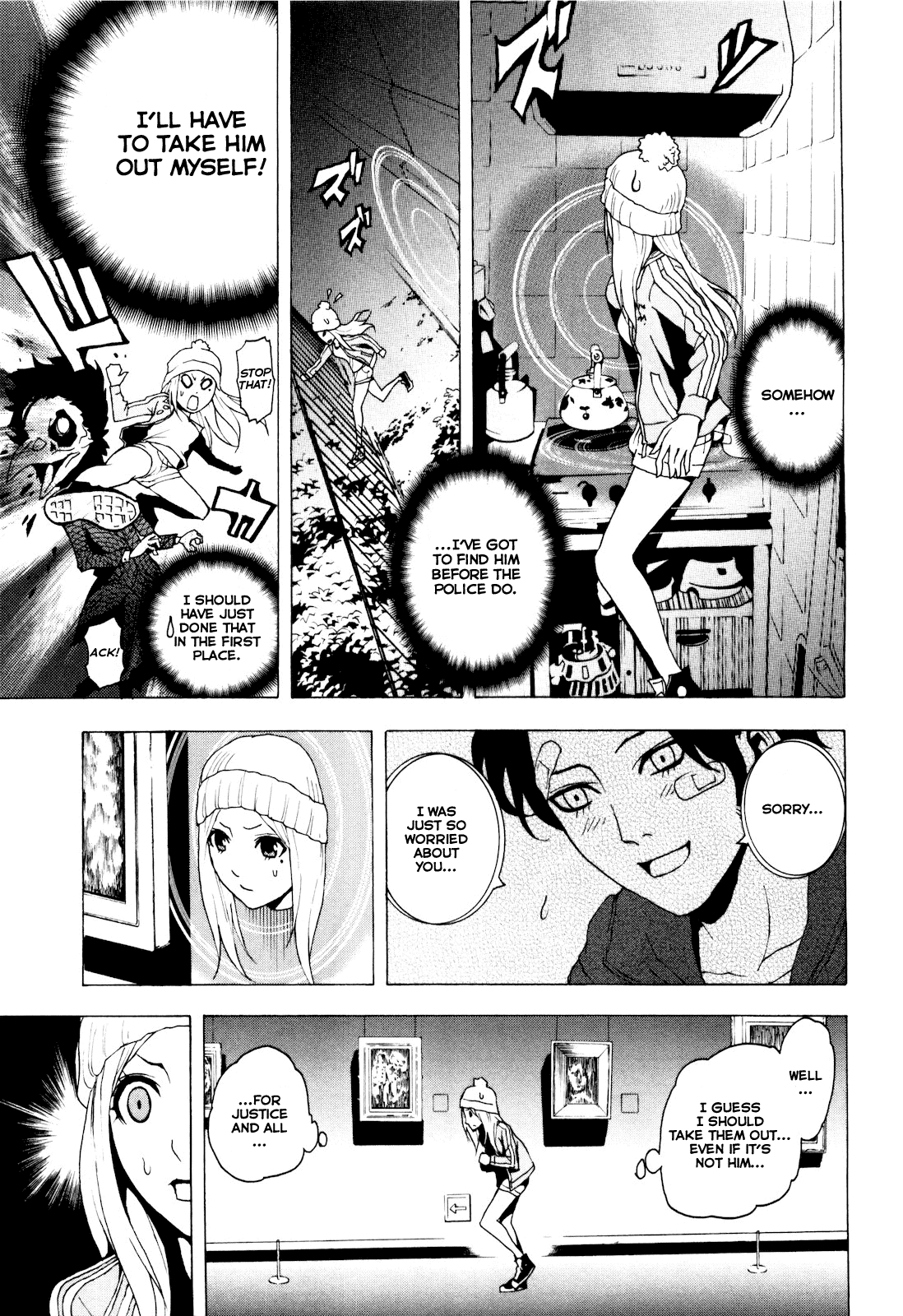 Toukyou ESP Chapter 2 page 16 - Chapter 2: The Mysterious Crow Head