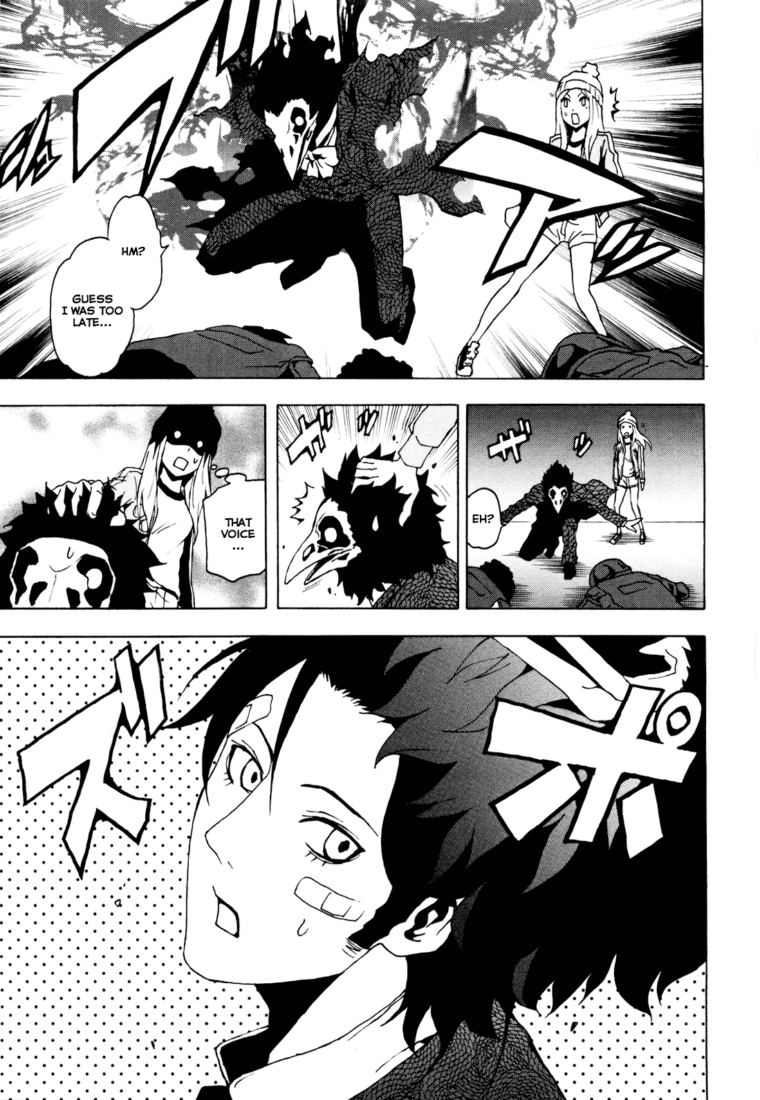 Toukyou ESP Chapter 2 page 18 - Chapter 2: The Mysterious Crow Head