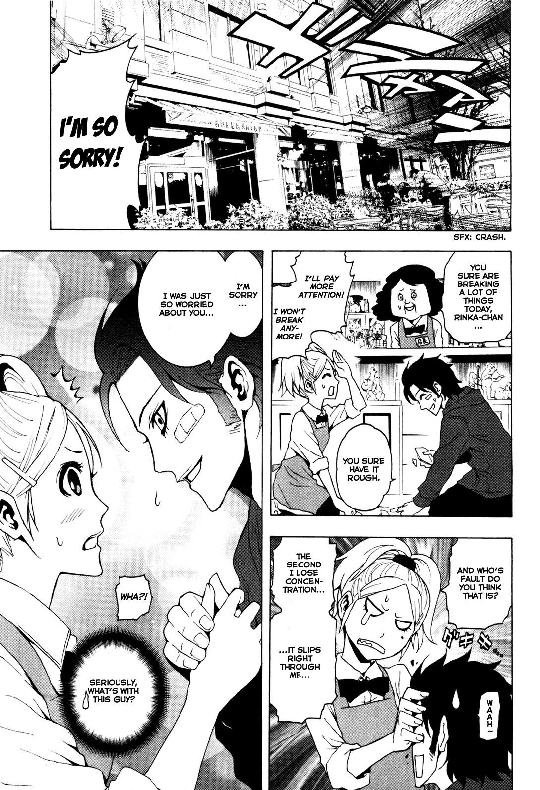 Toukyou ESP Chapter 2 page 8 - Chapter 2: The Mysterious Crow Head