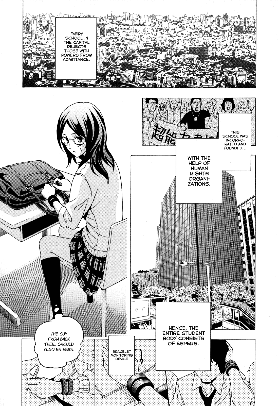 Toukyou ESP Chapter 27 page 11 - Chapter 27: A Coincidental Meeting on the Way to the ESP Academy