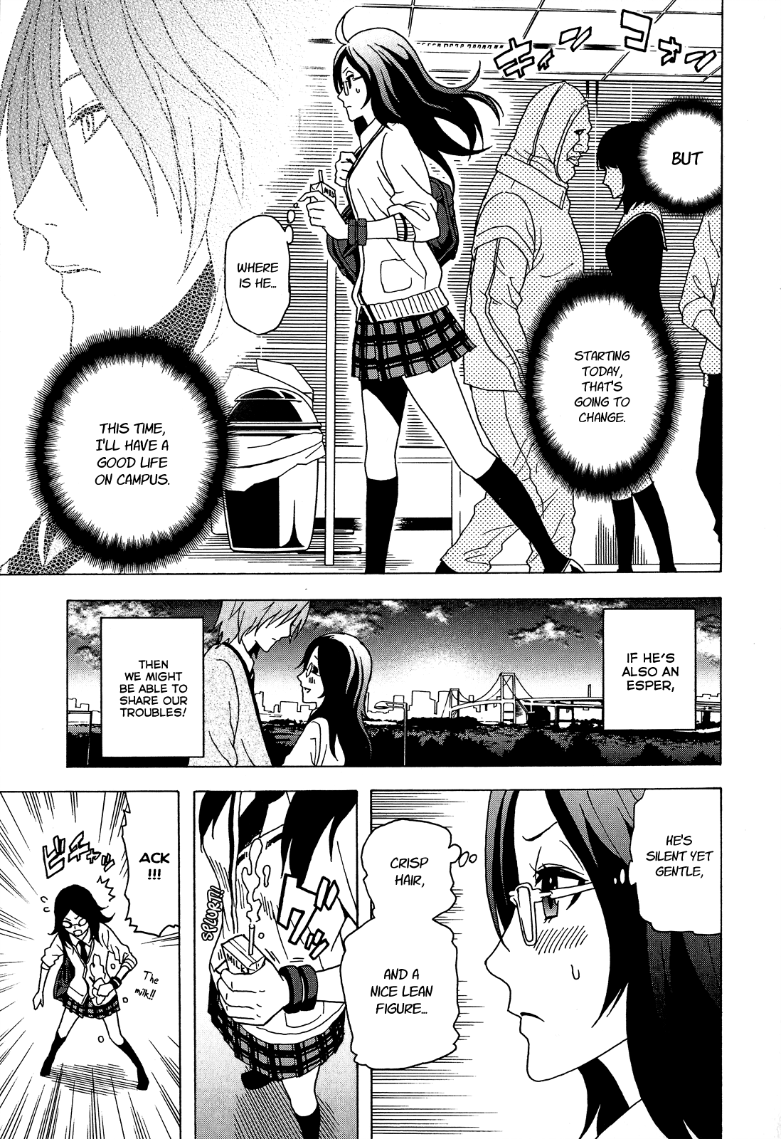 Toukyou ESP Chapter 27 page 13 - Chapter 27: A Coincidental Meeting on the Way to the ESP Academy