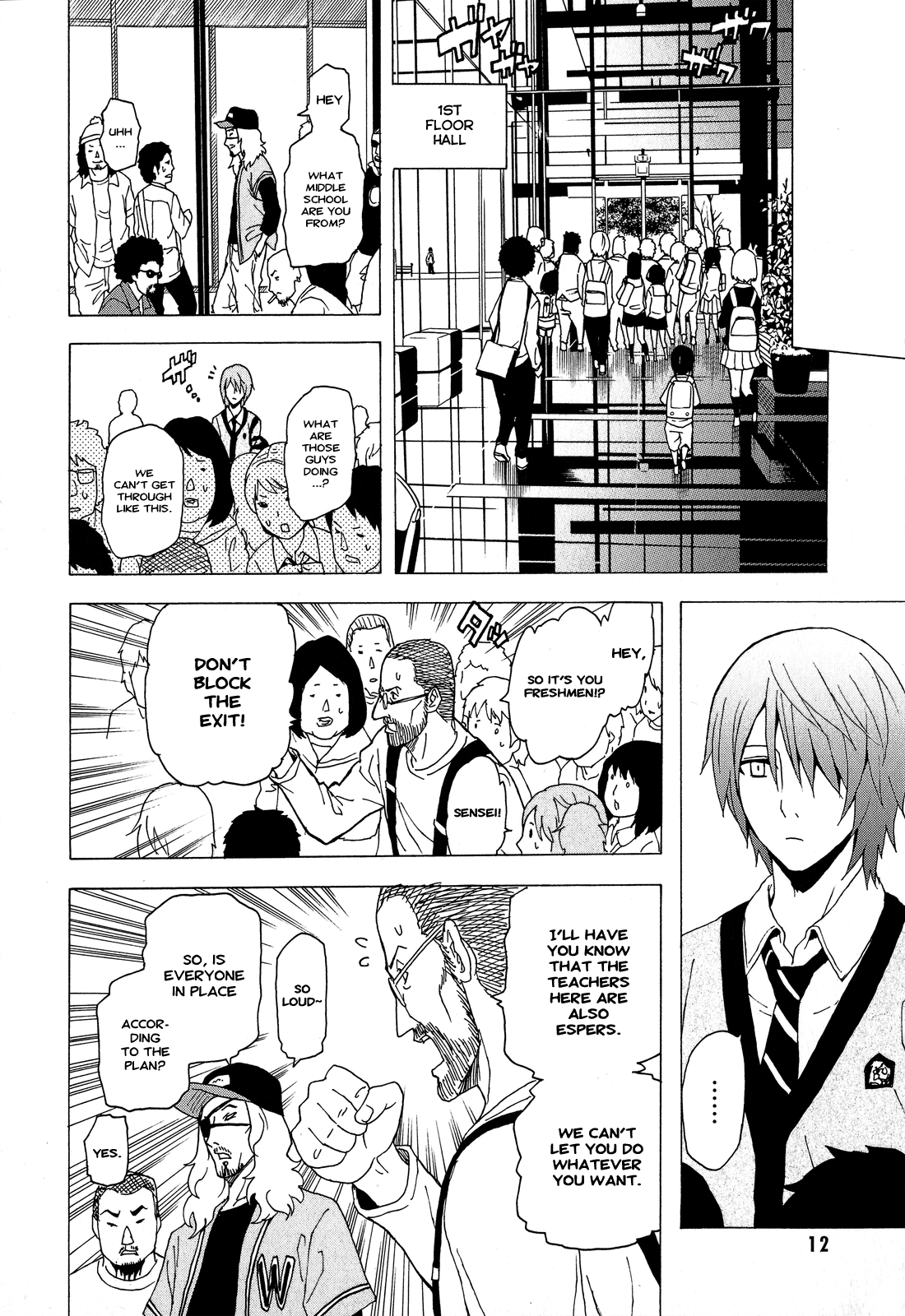 Toukyou ESP Chapter 27 page 14 - Chapter 27: A Coincidental Meeting on the Way to the ESP Academy