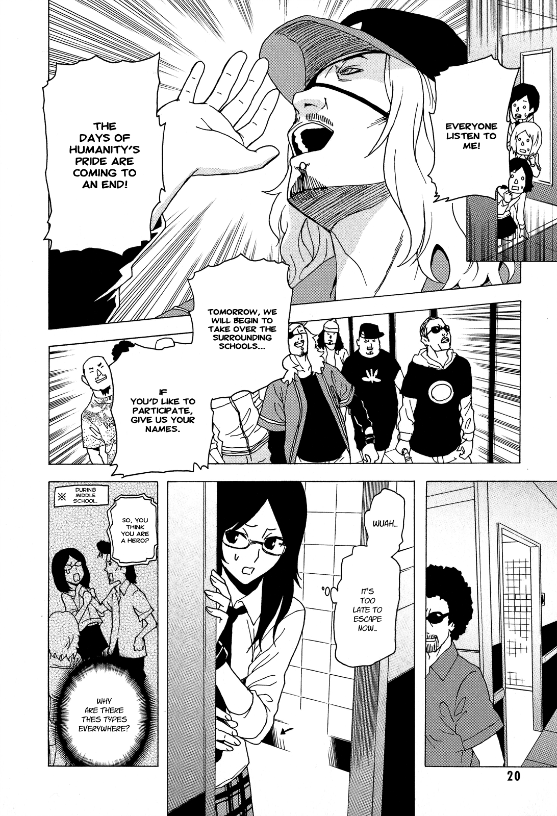 Toukyou ESP Chapter 27 page 22 - Chapter 27: A Coincidental Meeting on the Way to the ESP Academy