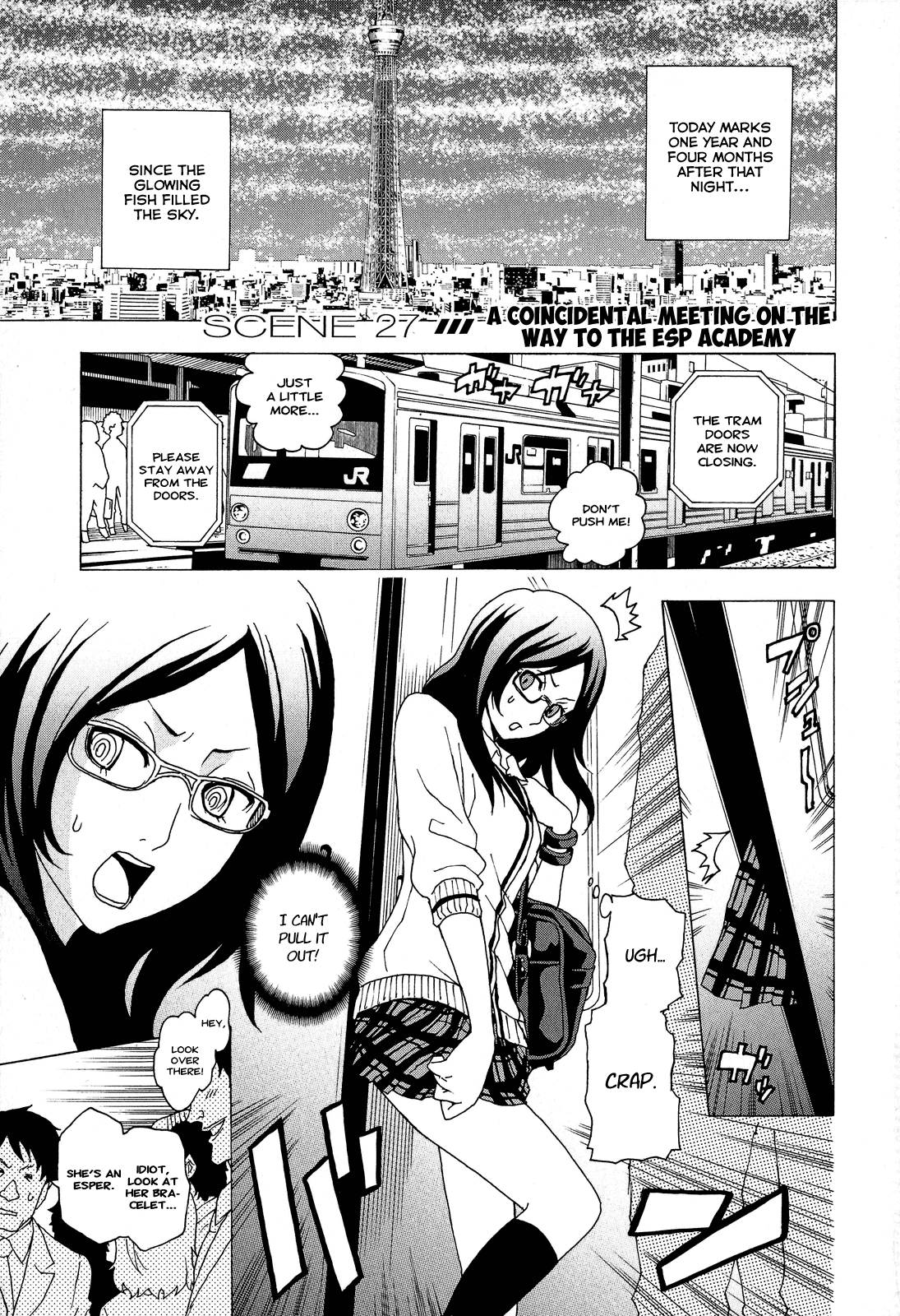 Toukyou ESP Chapter 27 page 7 - Chapter 27: A Coincidental Meeting on the Way to the ESP Academy