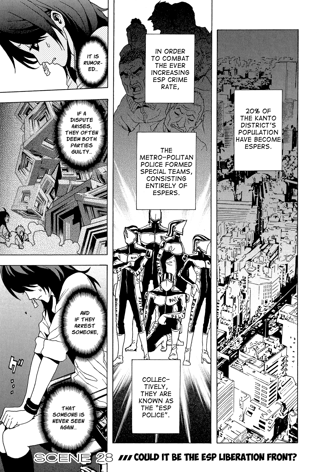 Toukyou ESP Chapter 28 page 3 - Chapter 28: Could it be the ESP Liberation Front?