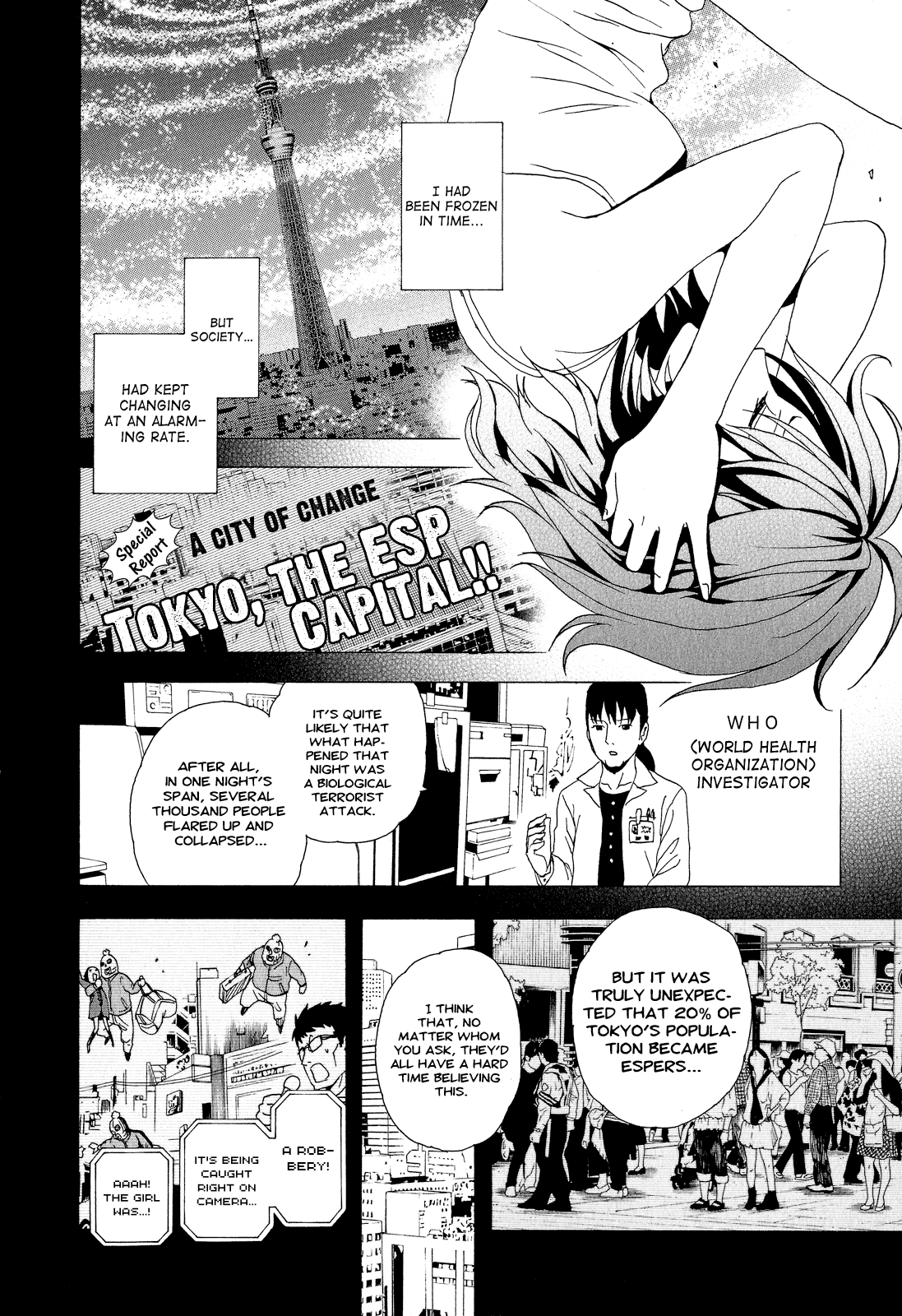 Toukyou ESP Chapter 29 page 11 - Chapter 29: You Caught a Fever, Ice Girl?
