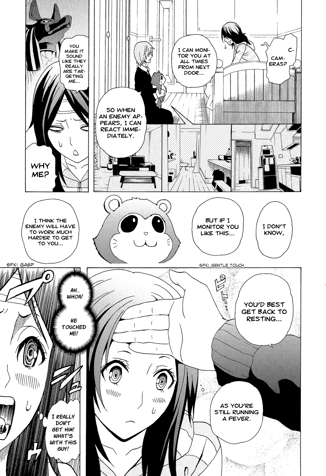 Toukyou ESP Chapter 29 page 16 - Chapter 29: You Caught a Fever, Ice Girl?