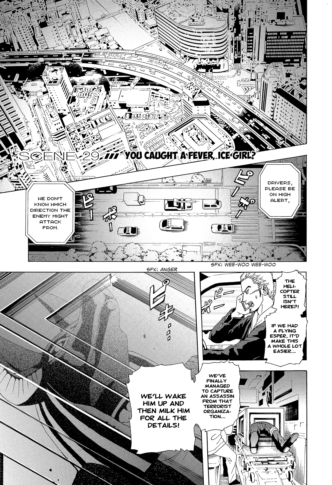 Toukyou ESP Chapter 29 page 3 - Chapter 29: You Caught a Fever, Ice Girl?
