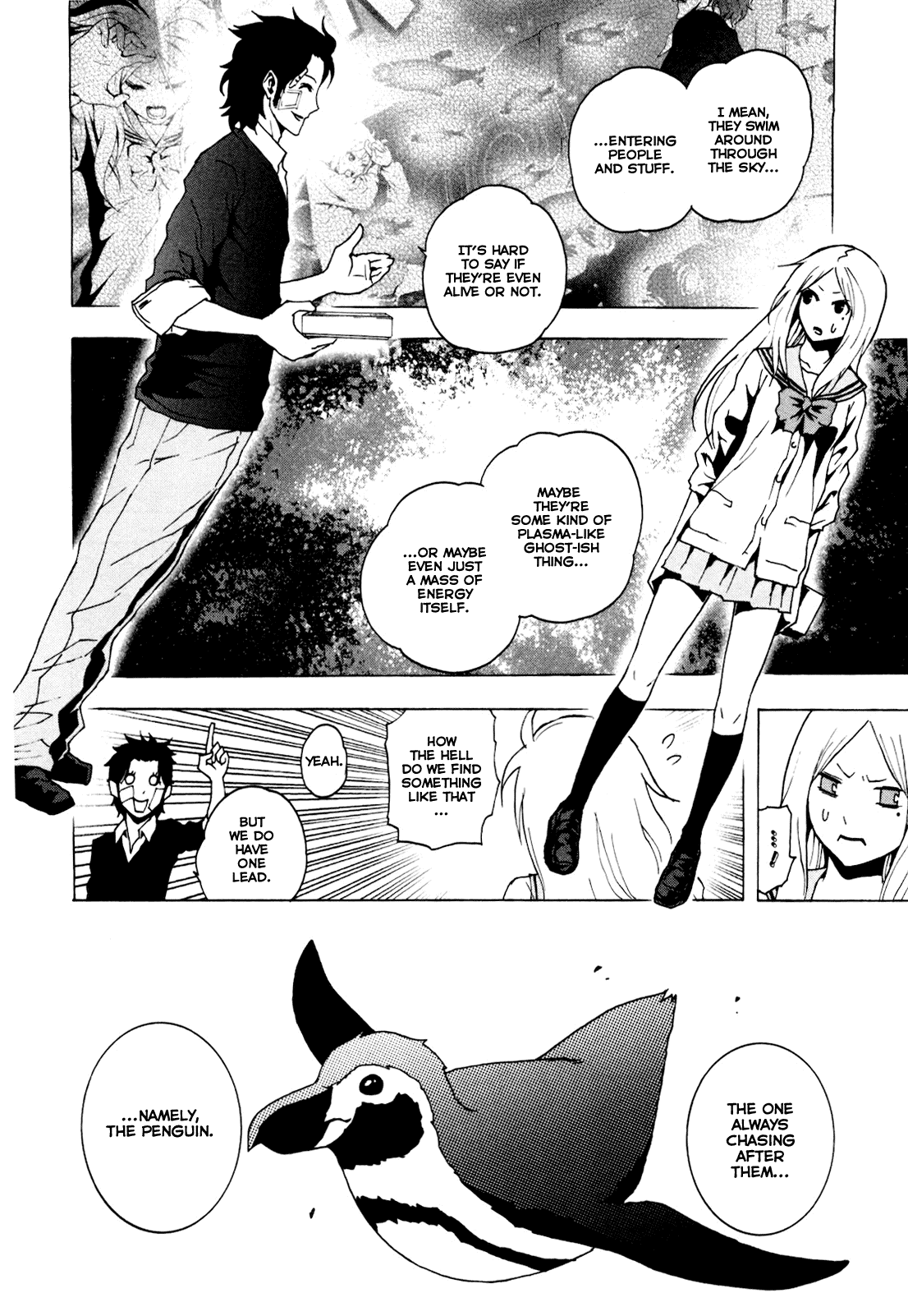 Toukyou ESP Chapter 3 page 11 - Chapter 3: The Flying Penguin