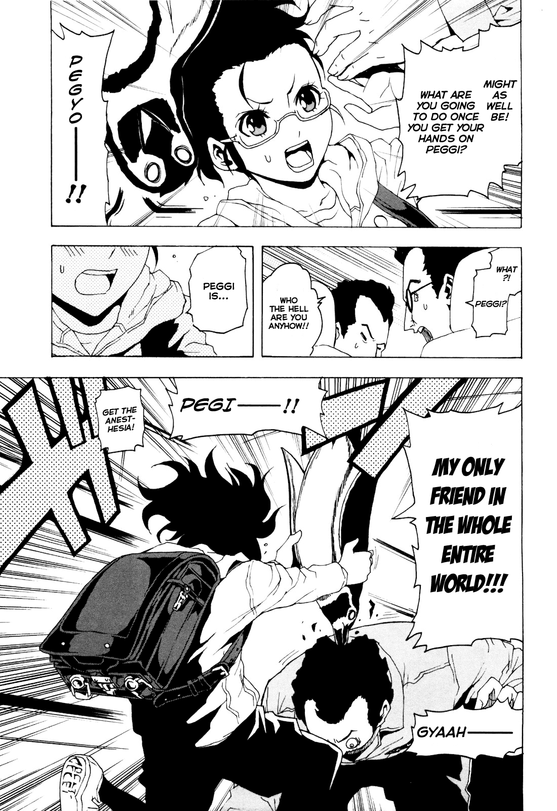 Toukyou ESP Chapter 3 page 22 - Chapter 3: The Flying Penguin