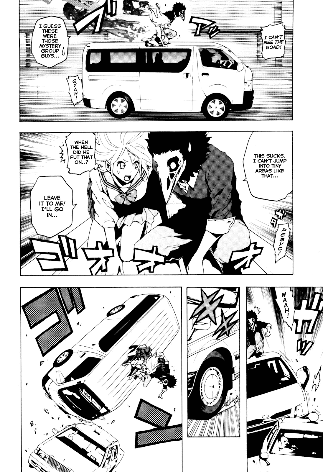 Toukyou ESP Chapter 3 page 23 - Chapter 3: The Flying Penguin