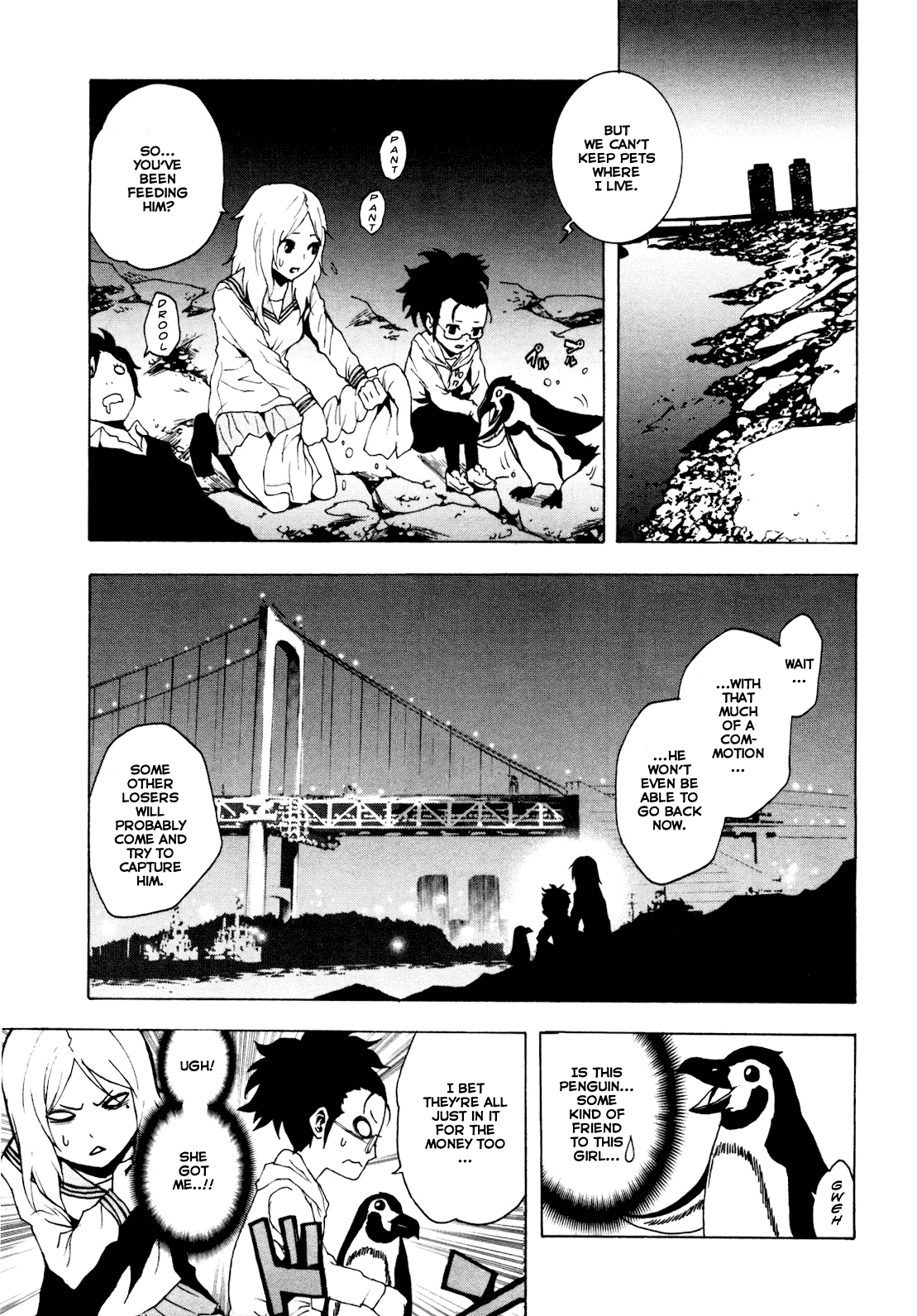 Toukyou ESP Chapter 3 page 33 - Chapter 3: The Flying Penguin