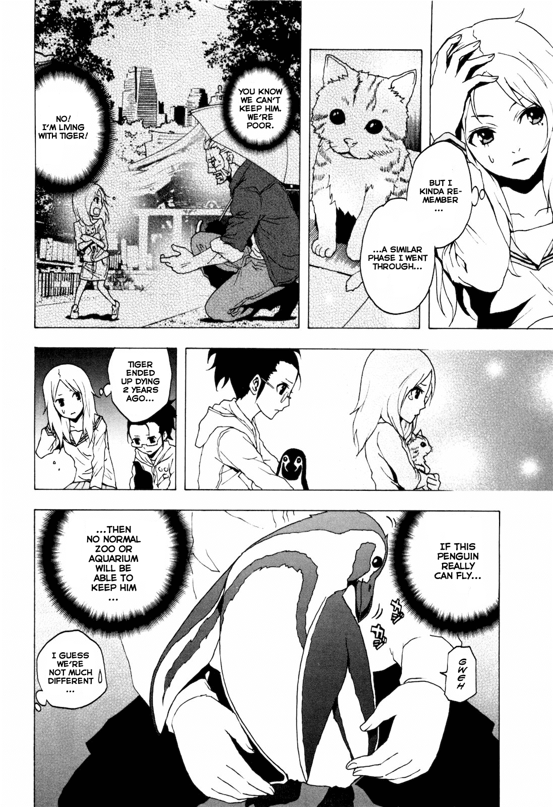 Toukyou ESP Chapter 3 page 34 - Chapter 3: The Flying Penguin