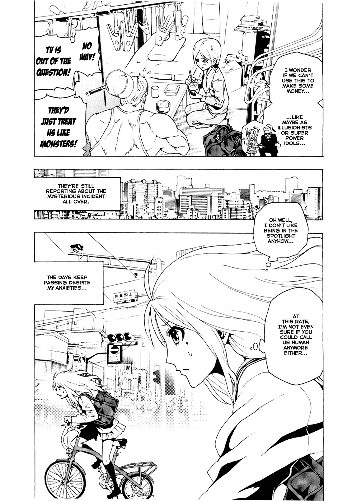 Toukyou ESP Chapter 3 page 4 - Chapter 3: The Flying Penguin