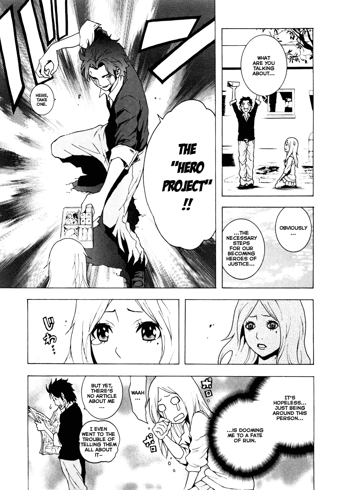 Toukyou ESP Chapter 3 page 8 - Chapter 3: The Flying Penguin